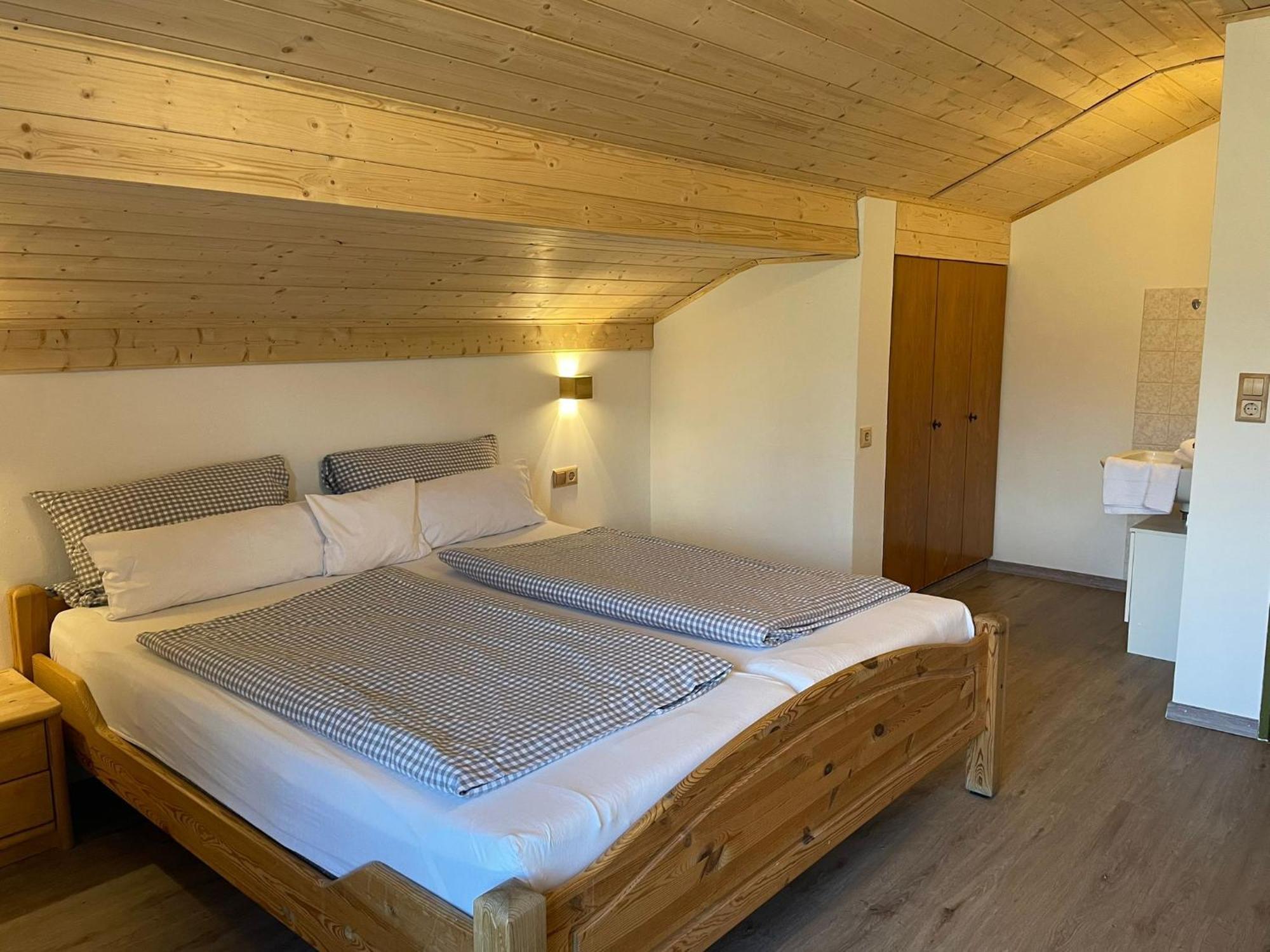 Ferienwohnung Zum Bergbauer Mittenwald Exterior foto
