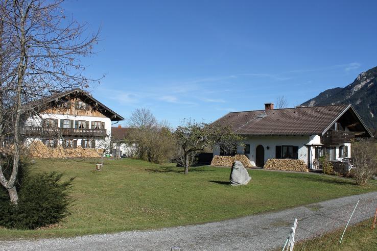 Ferienwohnung Zum Bergbauer Mittenwald Exterior foto