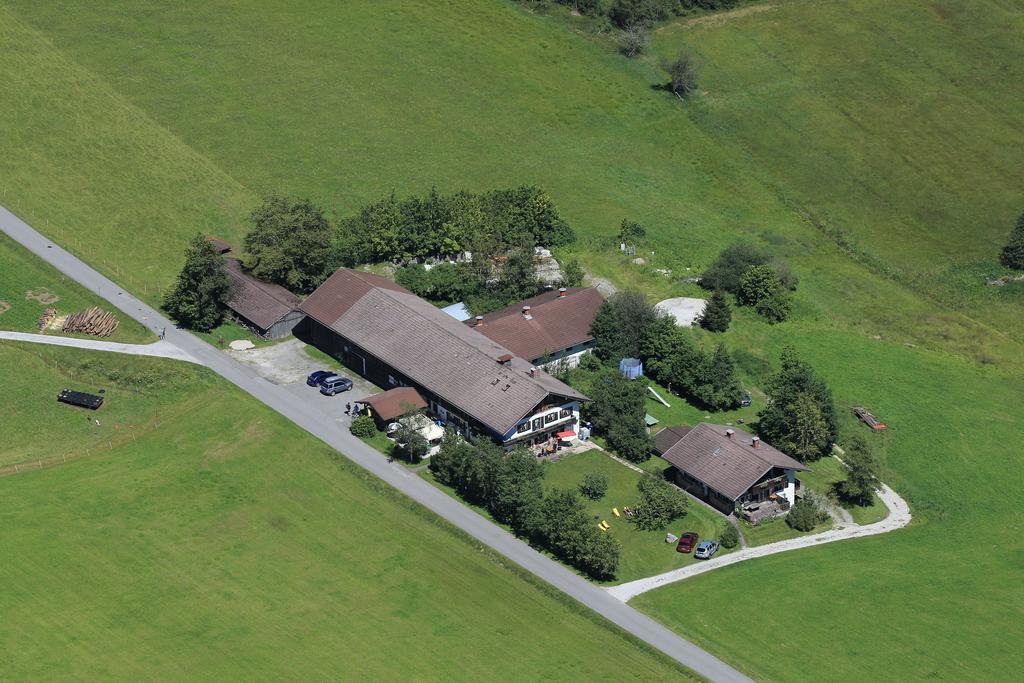 Ferienwohnung Zum Bergbauer Mittenwald Exterior foto